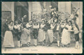 Napoli Sorrento Tarantella Brunner 8275 cartolina MX1209 – fronte