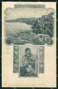 Napoli Sorrento Saluti da Marina Albergo Vittoria SCOLLATA cartolina MX1235 – fronte