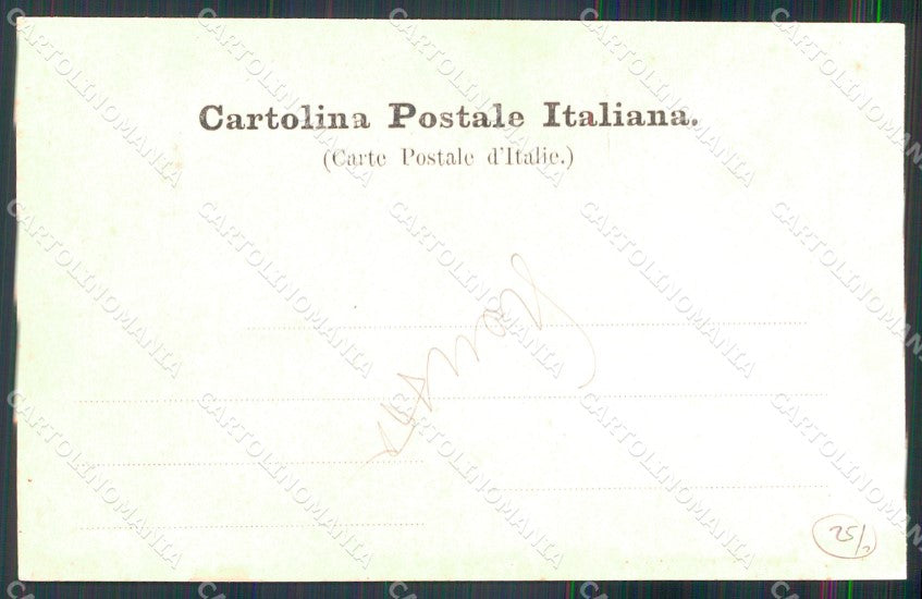 Napoli Sorrento Saluti da Marina Albergo Vittoria SCOLLATA cartolina MX1235 – retro