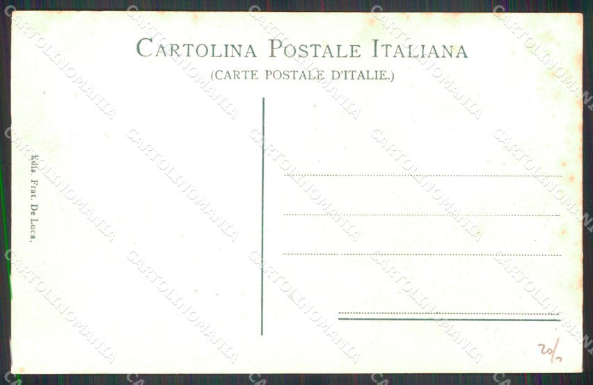 Napoli Sorrento Veduta da Capodimonte cartolina MX1252 – retro