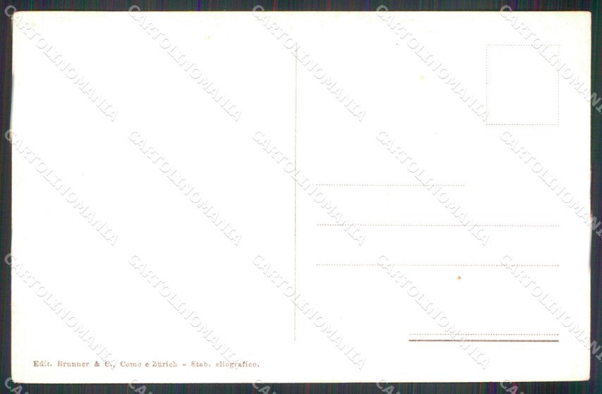 Salerno Amalfi Costumi Portatrici di Aranci Brunner 8263 cartolina MX1282 – retro