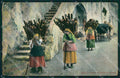 Salerno Amalfi Valle dei Mulini Portatrici Legna Costumi cartolina MX1303 – fronte