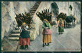 Salerno Amalfi Valle dei Mulini Portatrici Legna Costumi cartolina MX1307 – fronte