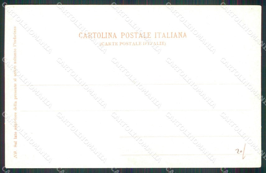 Salerno Amalfi Veduta da Ex Convento Cappuccini cartolina MX1331 – retro