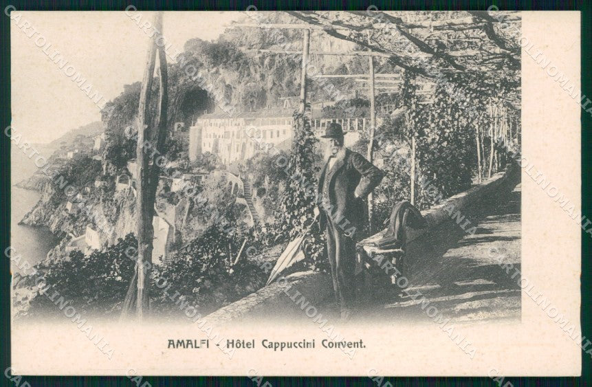 Salerno Amalfi Hotel Convento Cappuccini cartolina MX1357 – fronte