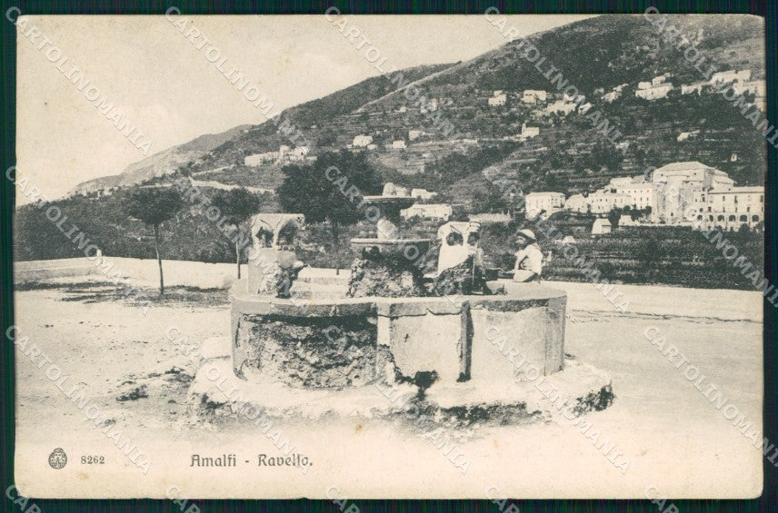Salerno Amalfi Ravello Brunner 8262 SCOLLATA cartolina MX1359 – fronte
