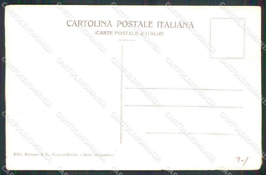 Salerno Amalfi Ravello Brunner 8262 SCOLLATA cartolina MX1359 – retro