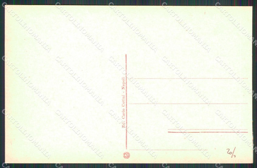 Salerno Amalfi Veduta da Ex Convento Cappuccini cartolina MX1361 – retro
