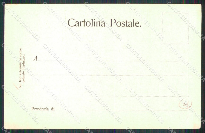 Salerno Amalfi Grand Hotel dei Cappuccini cartolina MX1362 – retro