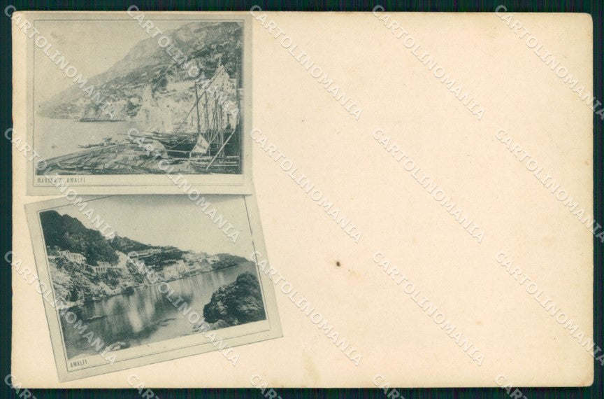 Salerno Amalfi Marina Barche cartolina MX1364 – fronte