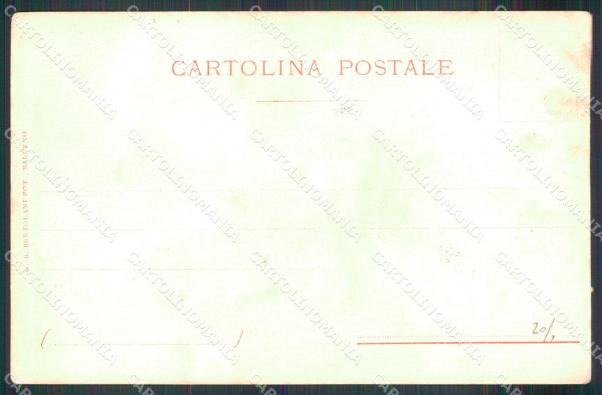 Salerno Amalfi Marina Barche cartolina MX1364 – retro