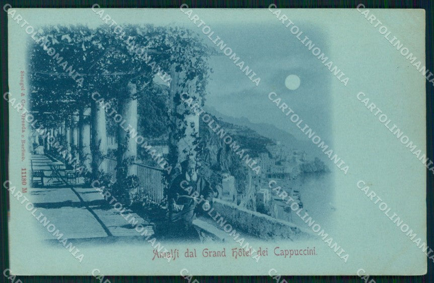 Salerno Amalfi Grand Hotel Chiaro di Luna Stengel 11180 cartolina MX1366 – fronte