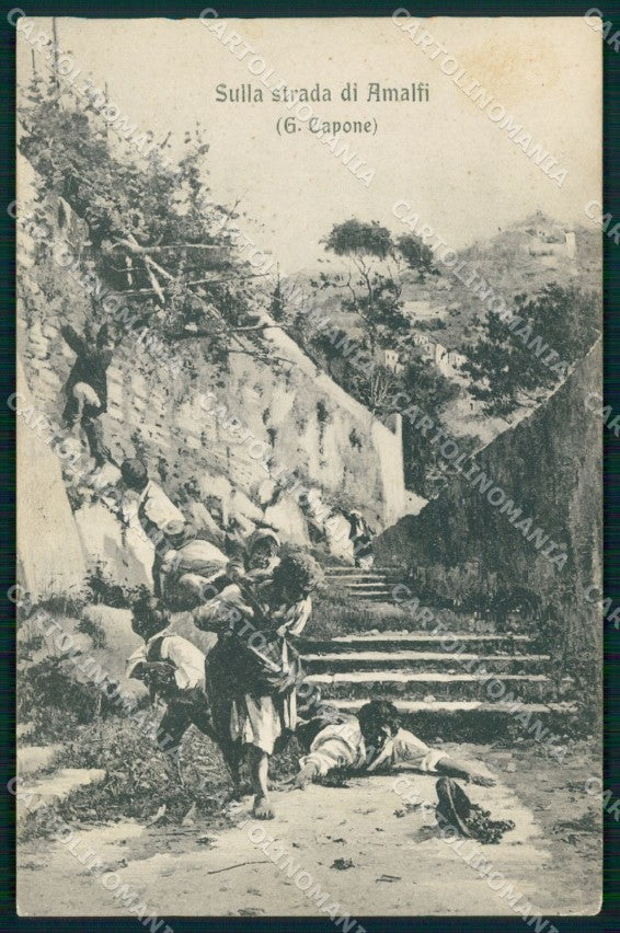 Salerno Amalfi Strada Modiano 9506 cartolina MX1367 – fronte