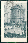 Napoli Pompei Inaugurazione Facciata Santuario cartolina MX1396 – fronte