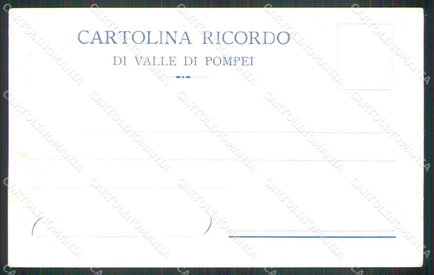 Napoli Pompei Valle di Ospizio Educativo per Figli Carcerati cartolina MX1402 – retro