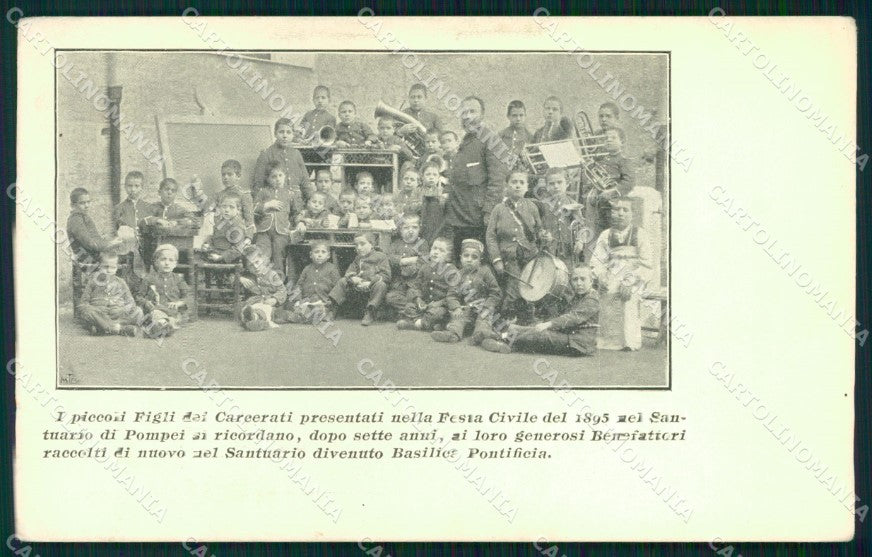 Napoli Pompei Valle di Ospizio Educativo Figli dei Carcerati cartolina MX1411 – fronte