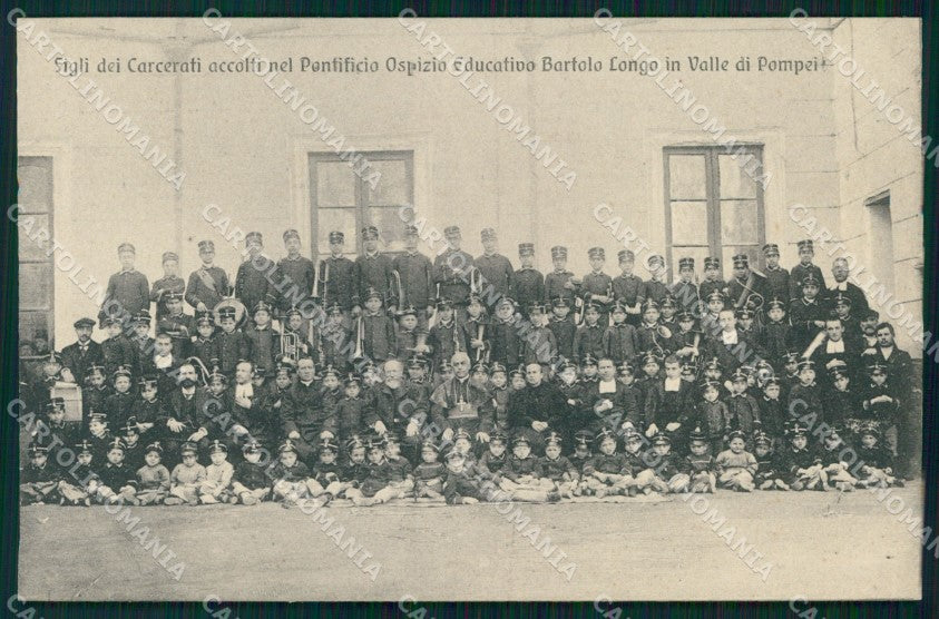 Napoli Pompei Valle di Ospizio Educativo Figli dei Carcerati cartolina MX1422 – fronte