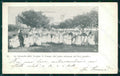Napoli Pompei Valle di Orfanelle Vergine Colazione in Giardino cartolina MX1427 – fronte