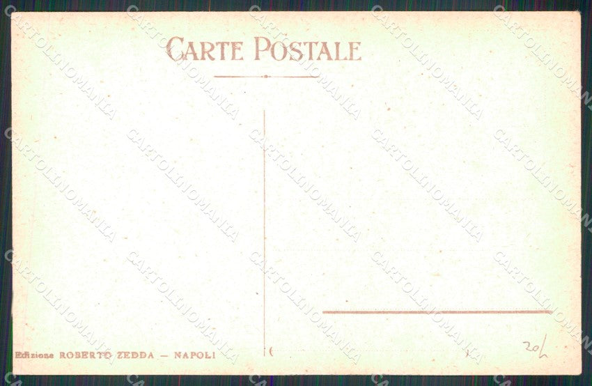 Napoli Pompei Valle di Saluto Grande Velocità Treno cartolina MX1433 – retro