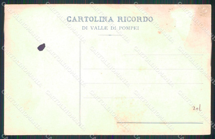 Napoli Pompei Valle di Ospizio Educativo Figli dei Carcerati cartolina MX1434 – retro