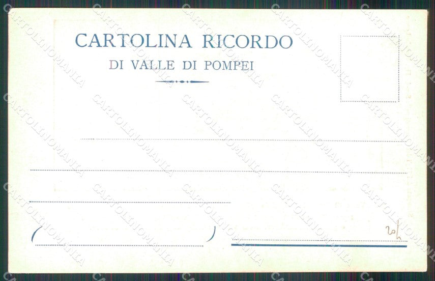 Napoli Pompei Valle di Ospizio Educativo Figli dei Carcerati cartolina MX1435 – retro