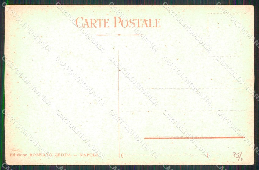 Napoli Pompei Valle di Saluto Grande Velocità Treno Ferrovia cartolina MX1442 – retro