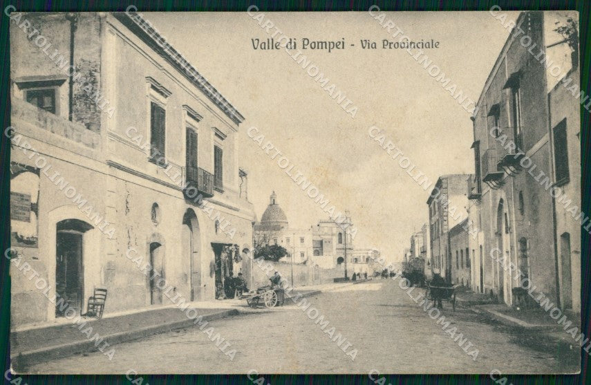 Napoli Pompei Valle di Via Provinciale cartolina MX1450 – fronte