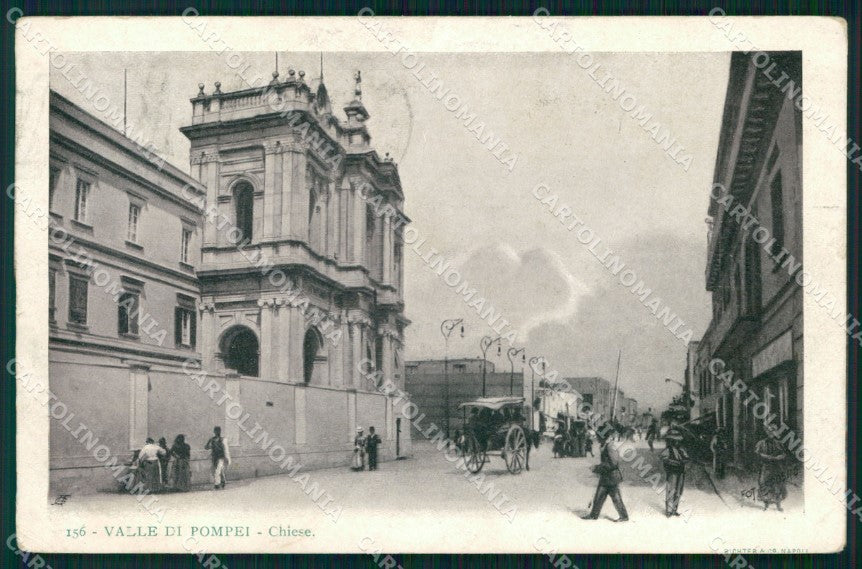 Napoli Pompei Valle di Chiese cartolina MX1451 – fronte