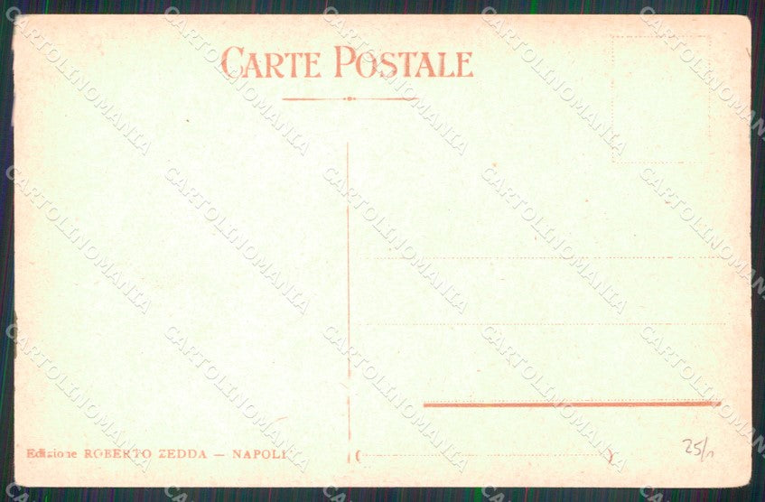 Napoli Pompei Valle di Saluto Grande Velocità Treno Ferrovia cartolina MX1453 – retro