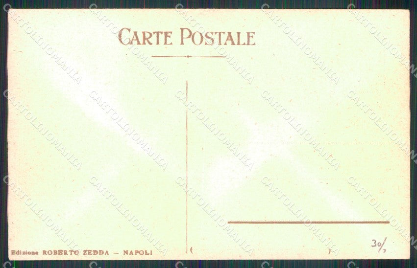 Napoli Pompei Valle di Saluto Grande Velocità Treno Ferrovia cartolina MX1464 – retro