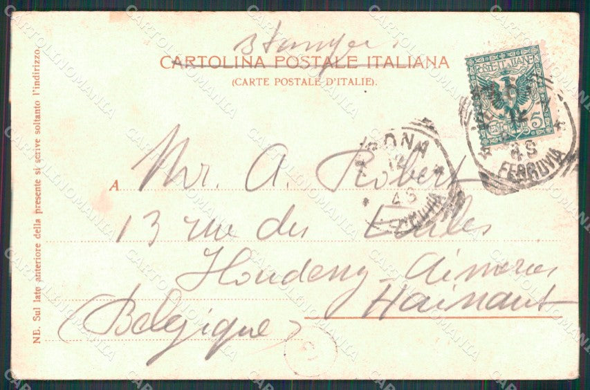 Verona Città Piazza delle Erbe Mercato cartolina MX1507 – retro