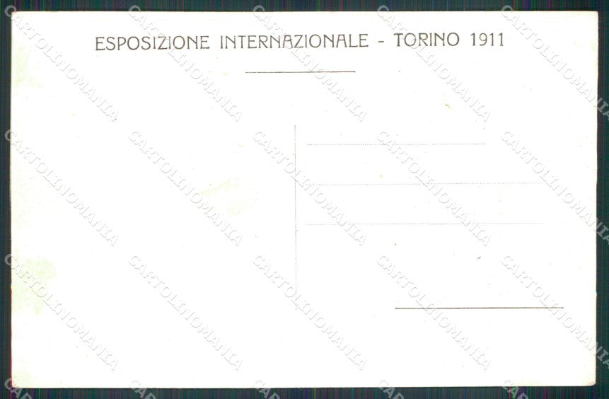 Torino Città Esposizione Villaggio Alpino cartolina MX1508 – retro