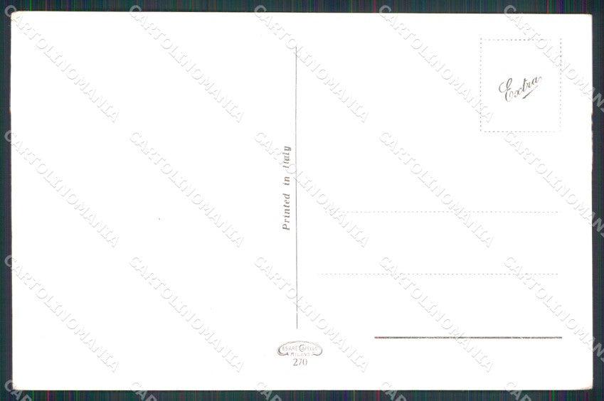 Novara Arona Lago Maggiore Veduta Lago Monti Mappe cartolina MX1516 – retro