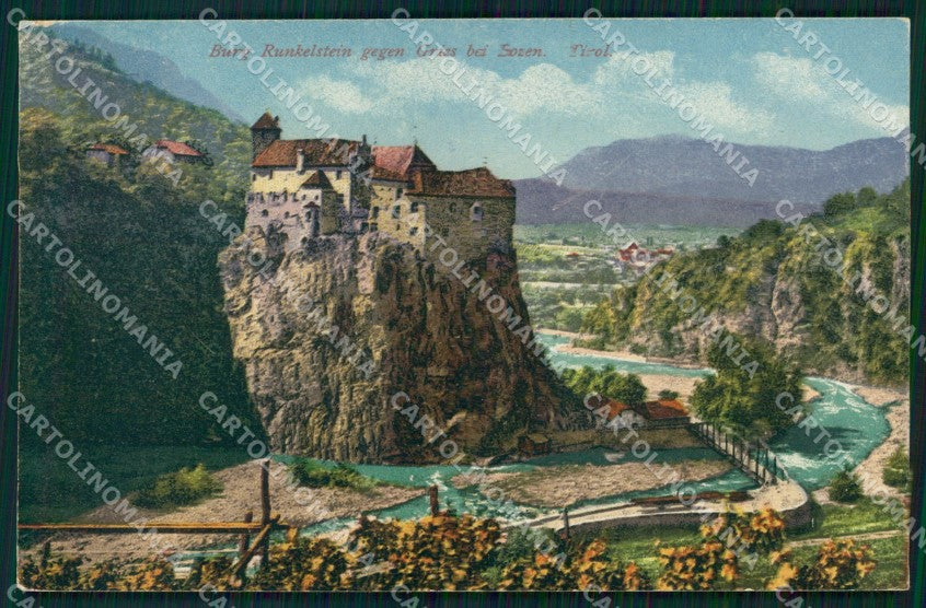 Bolzano Gries Castel Roncolo cartolina MX1539 – fronte
