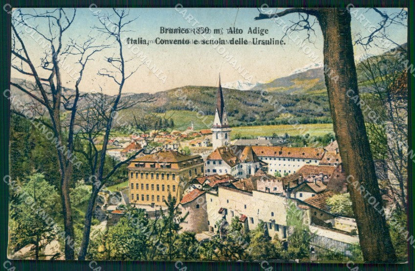 Bolzano Brunico Convento Scuola Ursuline cartolina MX1551 – fronte