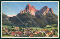 Bolzano Siusi allo Sciliar Veduta Generale Franzl 521 15 cartolina MX1556 – fronte