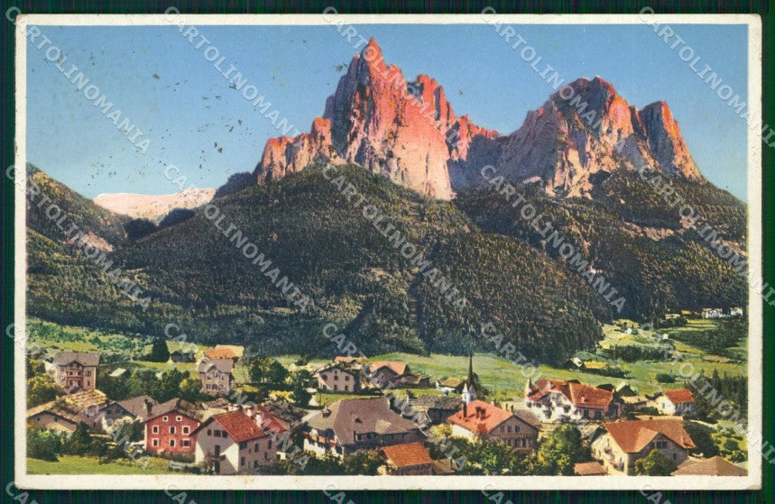 Bolzano Siusi allo Sciliar Veduta Generale Franzl 521 15 cartolina MX1556 – fronte