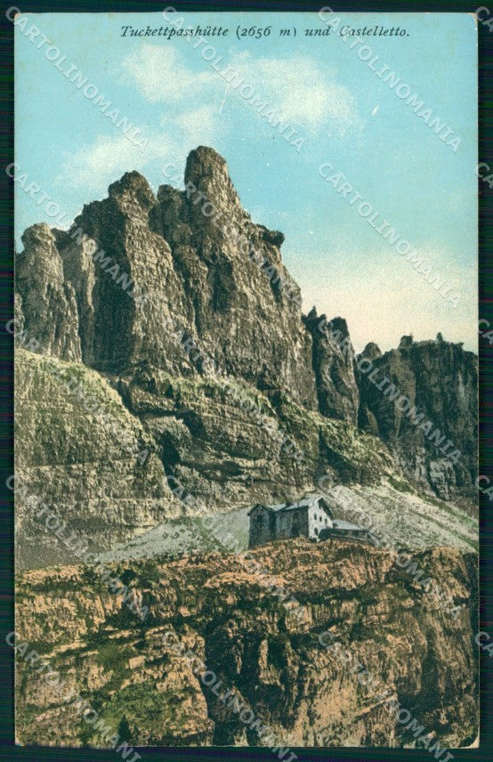 Trento Madonna di Campiglio Rifugio Passo del Tuchett cartolina MX1566 – fronte
