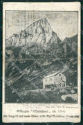 Cuneo Mondovì Alpi Marittime Rifugio RIPARATA cartolina MX1585 – fronte