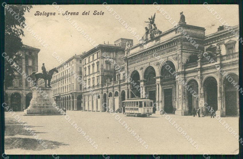 Bologna Città Arena del Sole Tram cartolina MX1591 – fronte