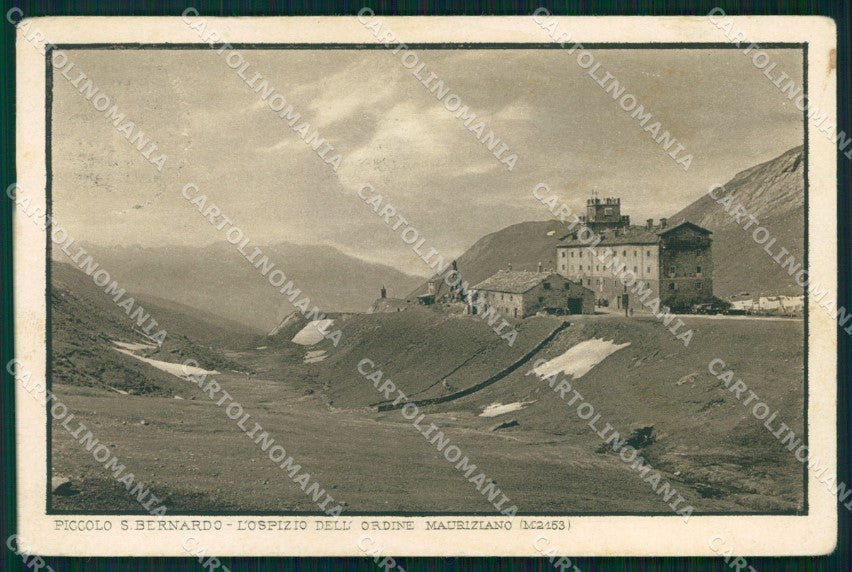 Torino Città Piccolo San Bernardo Ospizio Ordine Mauriziano cartolina MX1602 – fronte