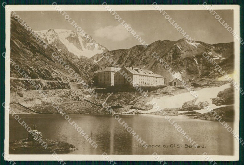 Torino Città Piccolo San Bernardo Ospizio Foto cartolina MX1615 – fronte