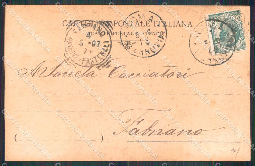 Roma Città Saluti da Monumenti Foto cartolina MX1628 – retro