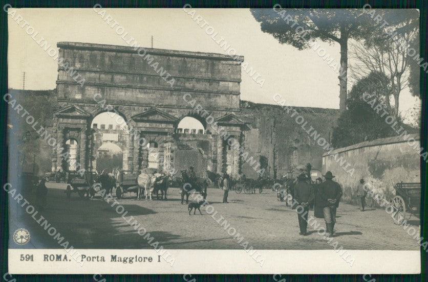 Roma Città Porta Maggiore I NPG Foto cartolina MX1659 – fronte