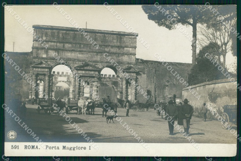 Roma Città Porta Maggiore I NPG Foto cartolina MX1660 – fronte