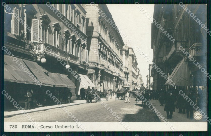 Roma Città Corso Umberto I NPG Foto cartolina MX1663 – fronte