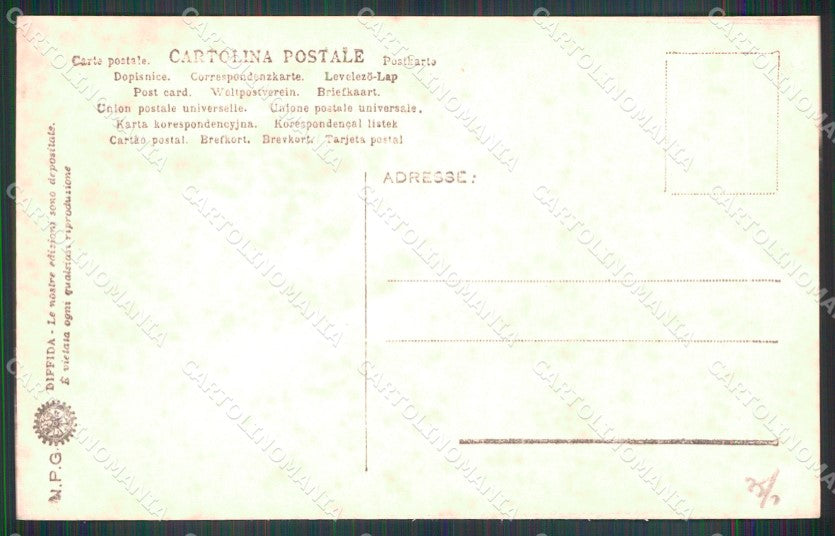 Roma Città Corso Umberto I NPG Foto cartolina MX1663 – retro