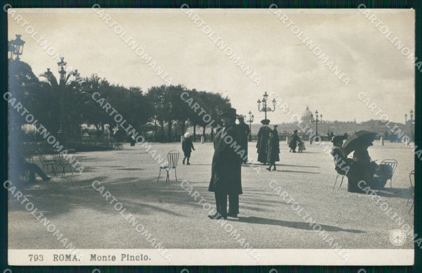 Roma Città Monte Pincio NPG Foto cartolina MX1664 – fronte