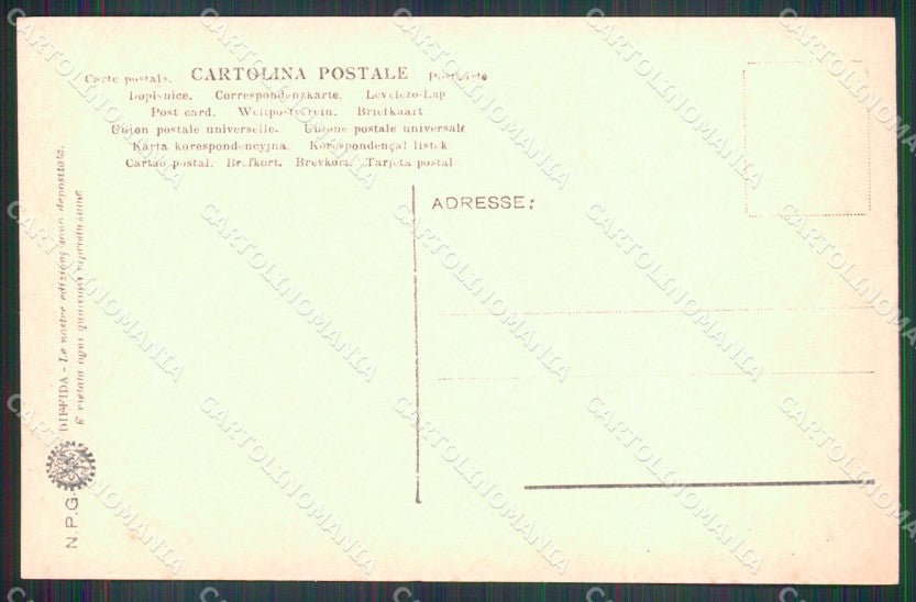 Roma Città Isola Tiberina Sinagoga NPG Foto cartolina MX1666 – retro