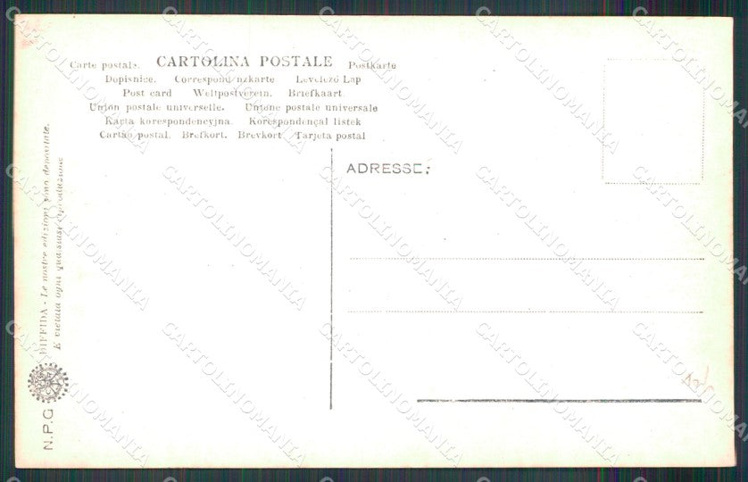 Roma Città Fontana delle Terme NPG Foto cartolina MX1672 – retro
